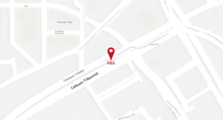 Kort der viser Karriere Fokus' kontor i København